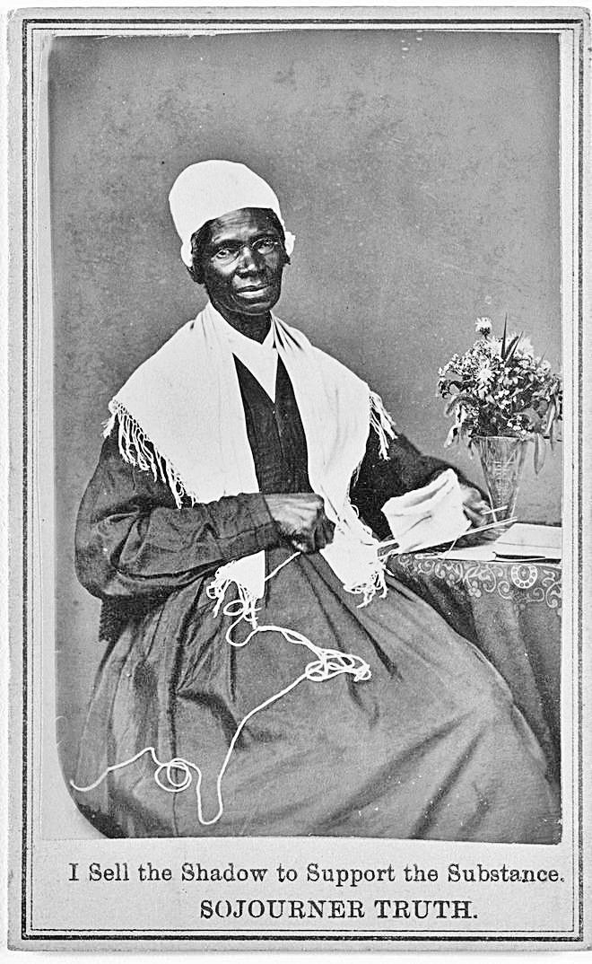Retrato de Sojourner Truth.