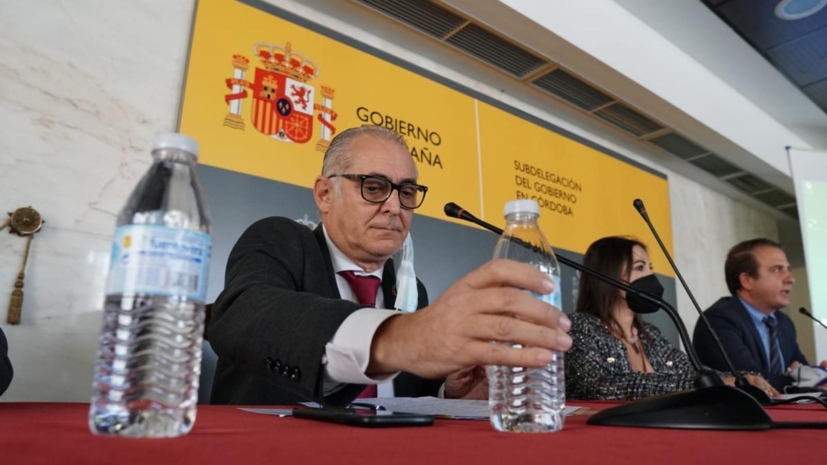 Joaquín Páez explica en Córdoba el borrador del Plan Hidrológico del Guadalquivir.