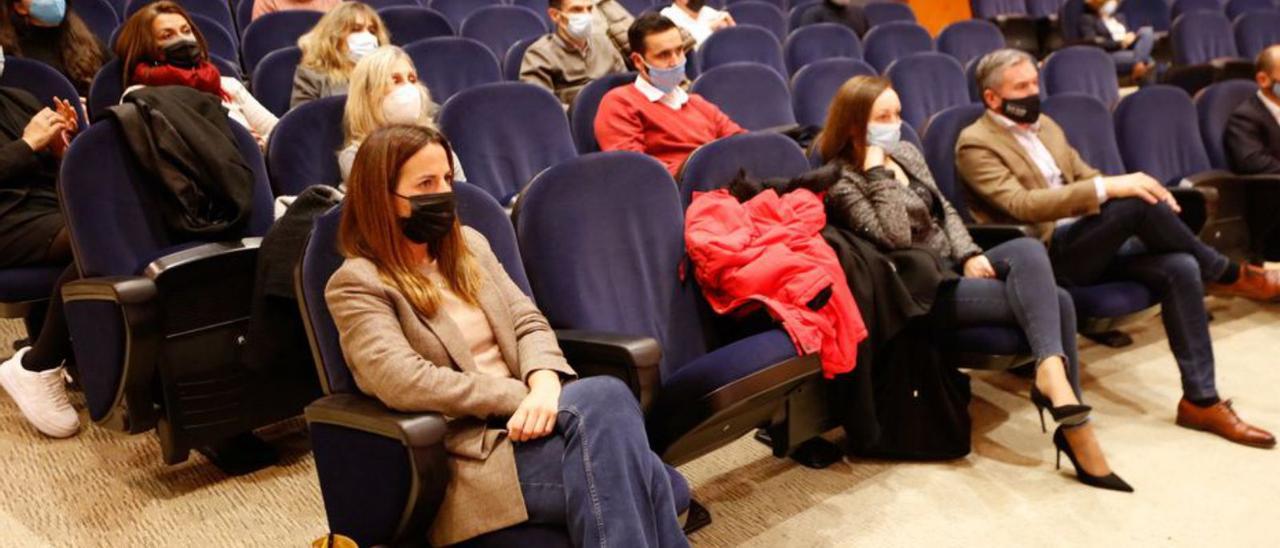 Algunos de los asistentes a la asamblea del ICB.