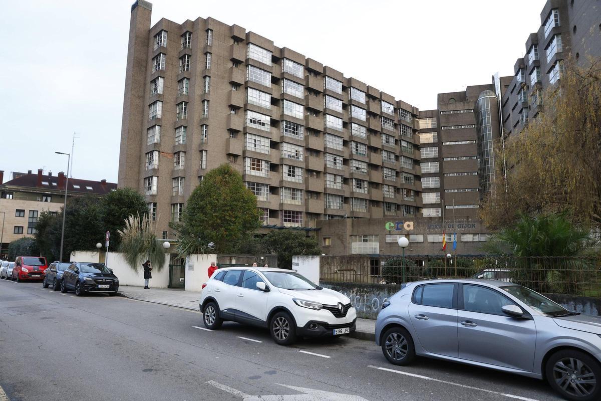 Los preparativos para la obra de la residencia Mixta de Gijón, en imágenes