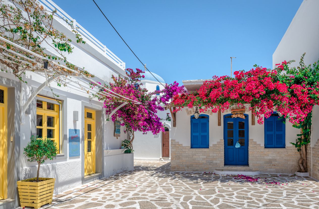 Casas tradicionales de Grecia