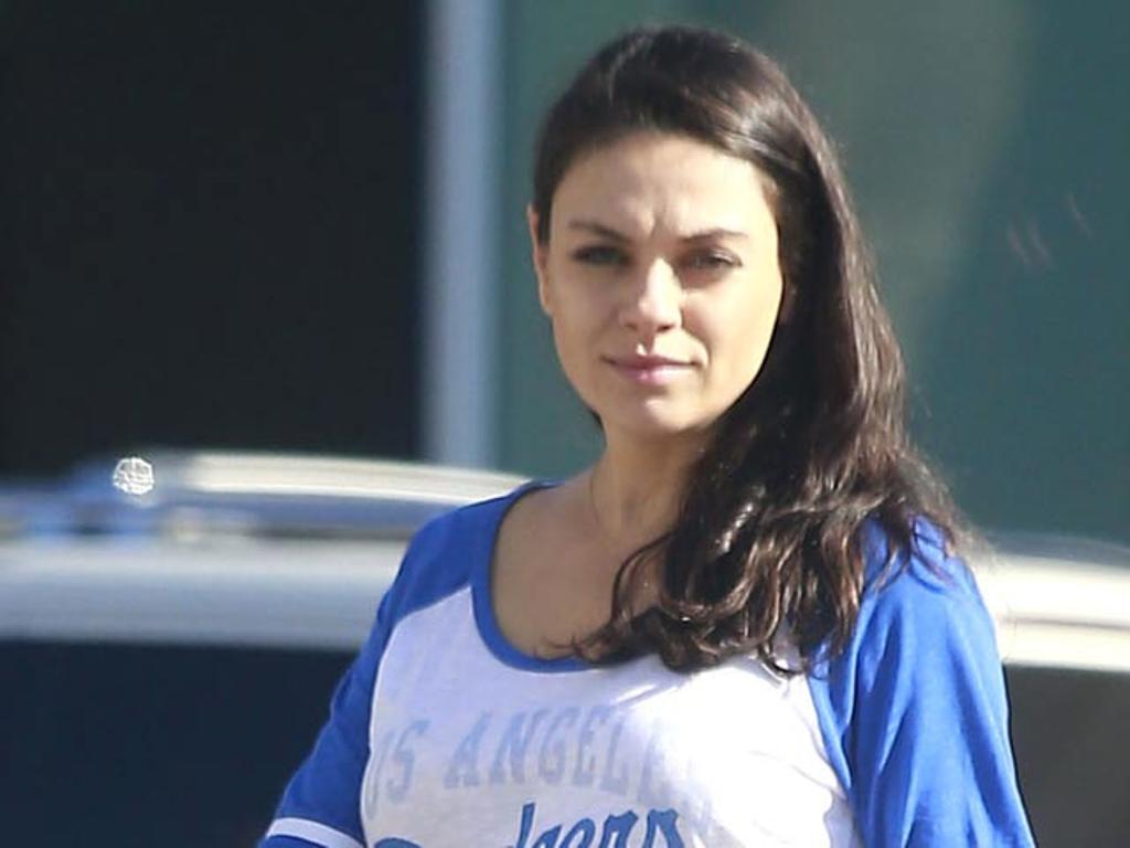 Mila Kunis está a punto de dar a luz