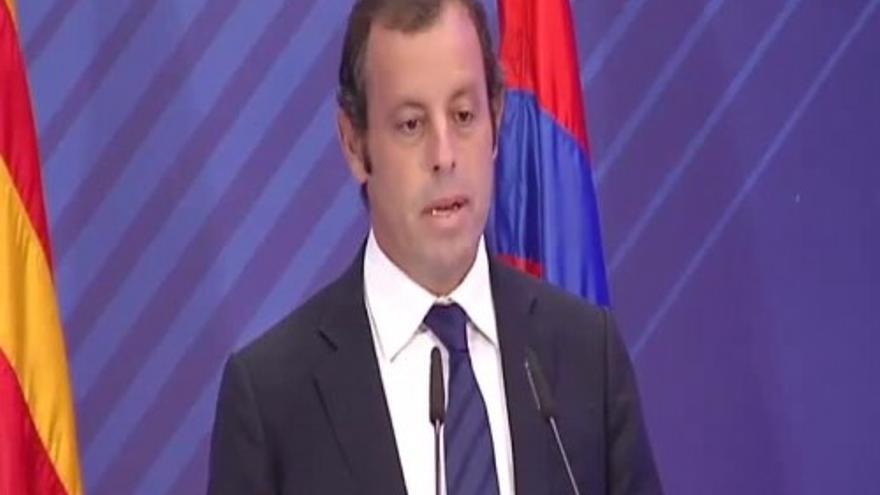 Rosell no entiende la crisis de posesión