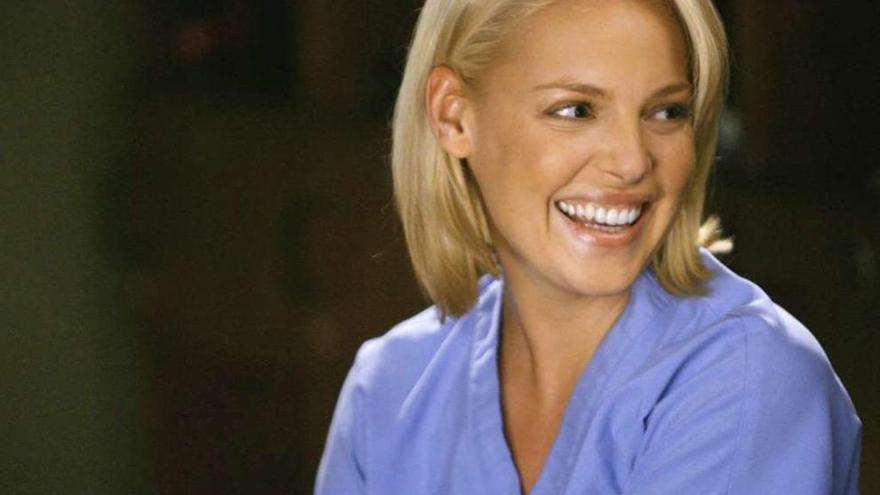 Katherine Heigl, en un fotograma de &#039;Anatomía de Grey&#039;.