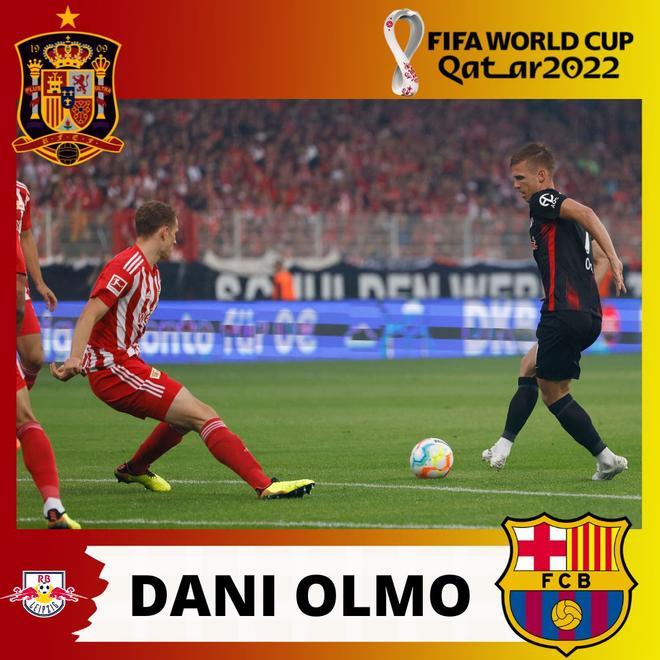 Dani Olmo se formó en la Masia, antes de fichar por el Dinamo de Zagreb con 16 años