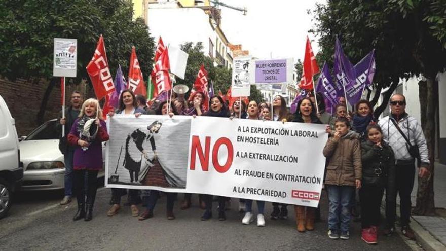 Camareras de piso del Grupo Hotusa se manifiestan contra la &quot;precariedad laboral&quot;