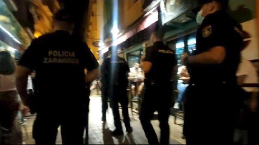 La Policía Nacional y la Policía Local establecen un dispositivo conjunto en varias zonas de ocio de Zaragoza