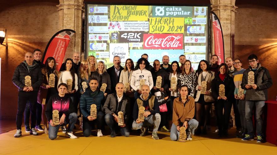 Alaquàs entrega los premios a los mejores del VIII Circuito Runner Solidario Horta Sud