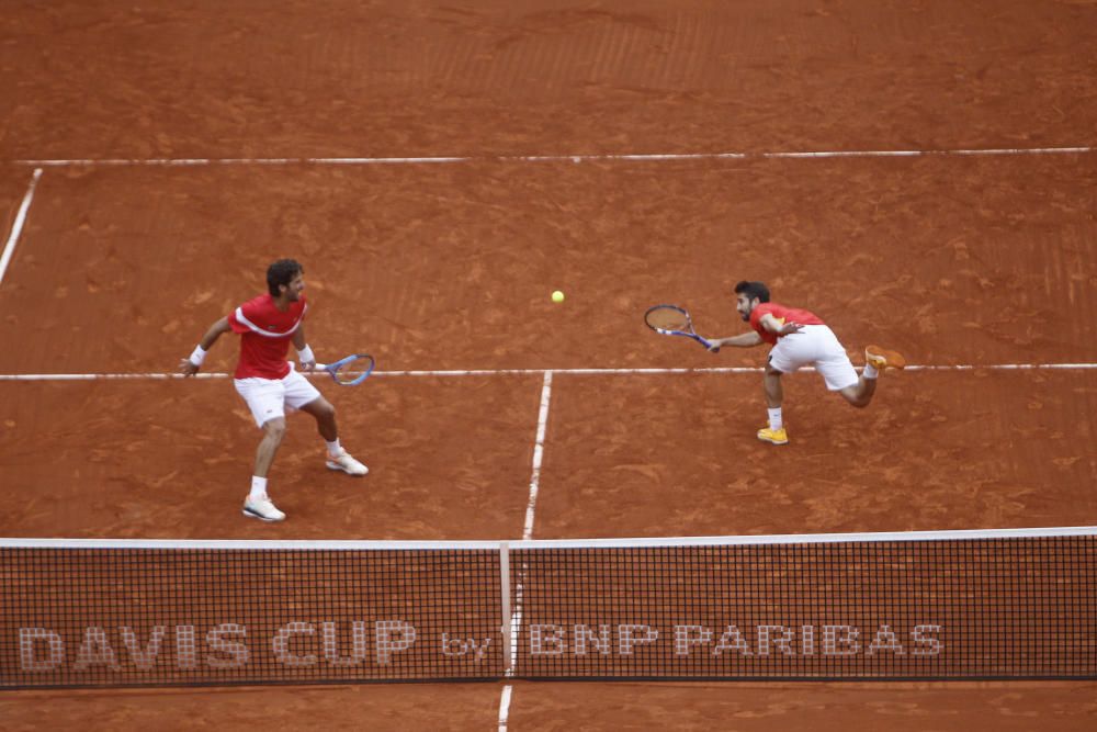 Partido de dobles España-Alemania