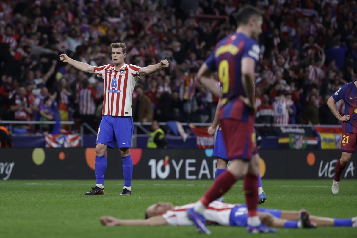 Champions League: Atlético - Barcelona, en imágenes. Champions League: Atlético - Barcelona, en imágenes.