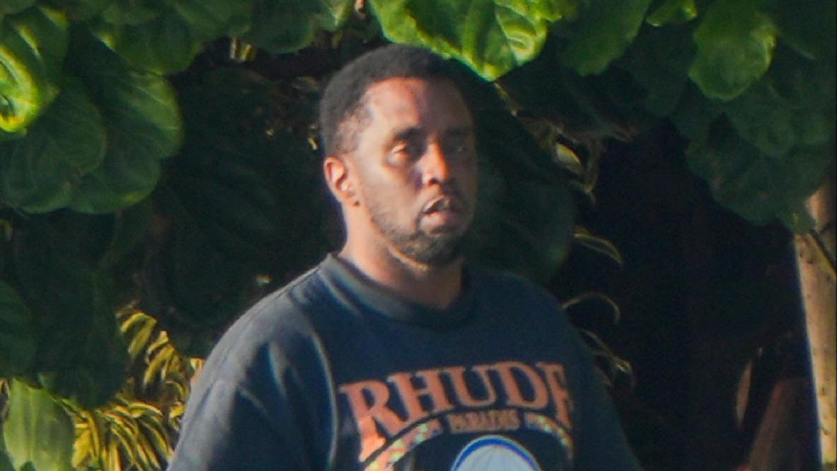 Diddy en su casa de Miami días antes de que la polícia la registrara