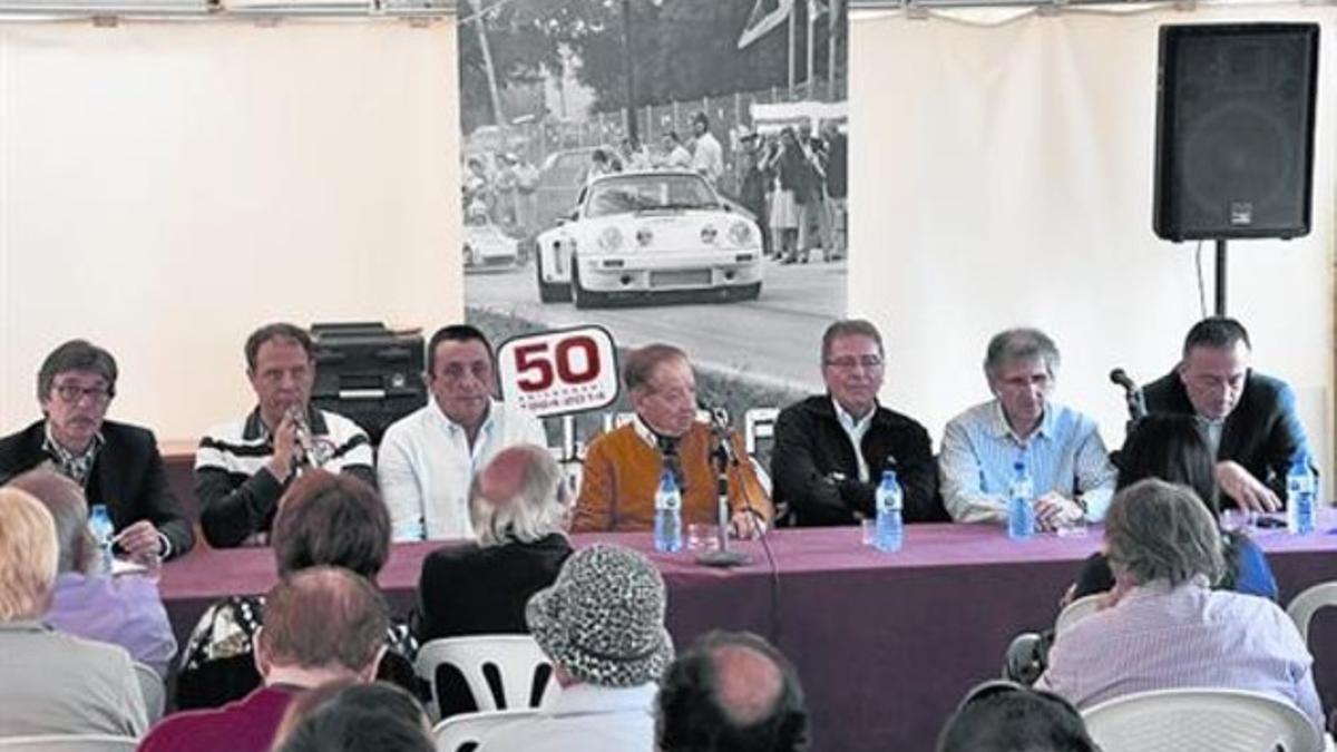 CAMPEONES. A la izquierda, Mauro Nesti, que dominó la prueba durante siete años. A la derecha, Gerhard Mitter, que logró en el año 1968 su segunda victoria en el Montseny.