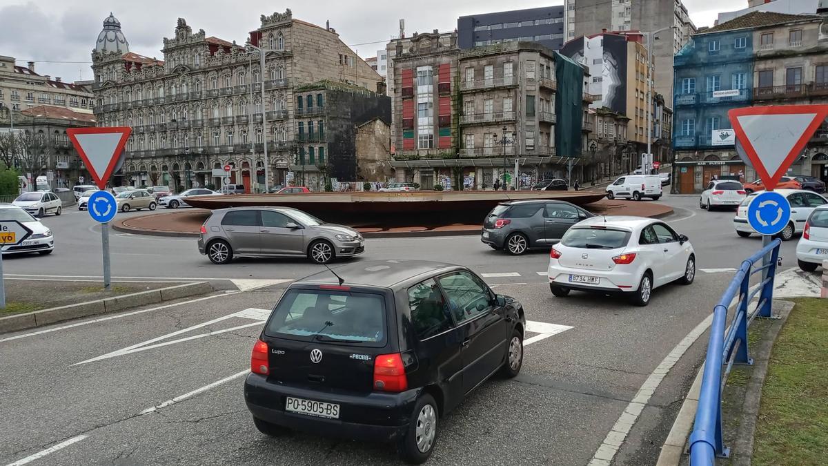 Tráfico en los alrededores del túnel de Beiramar, cerrado por una avería eléctrica