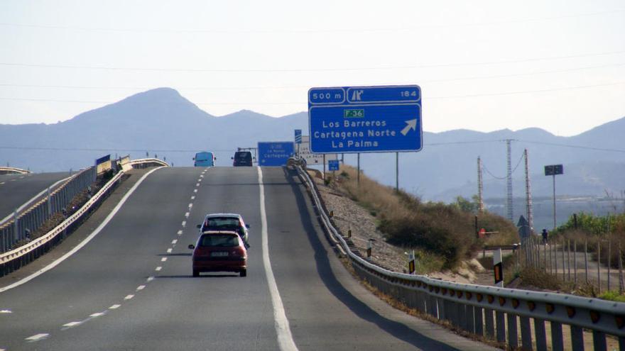 Autovía Murcia-Cartagena.