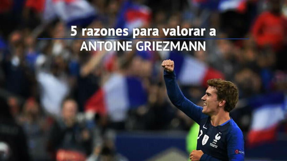 Las cinco razones por las que desear a Griezmann
