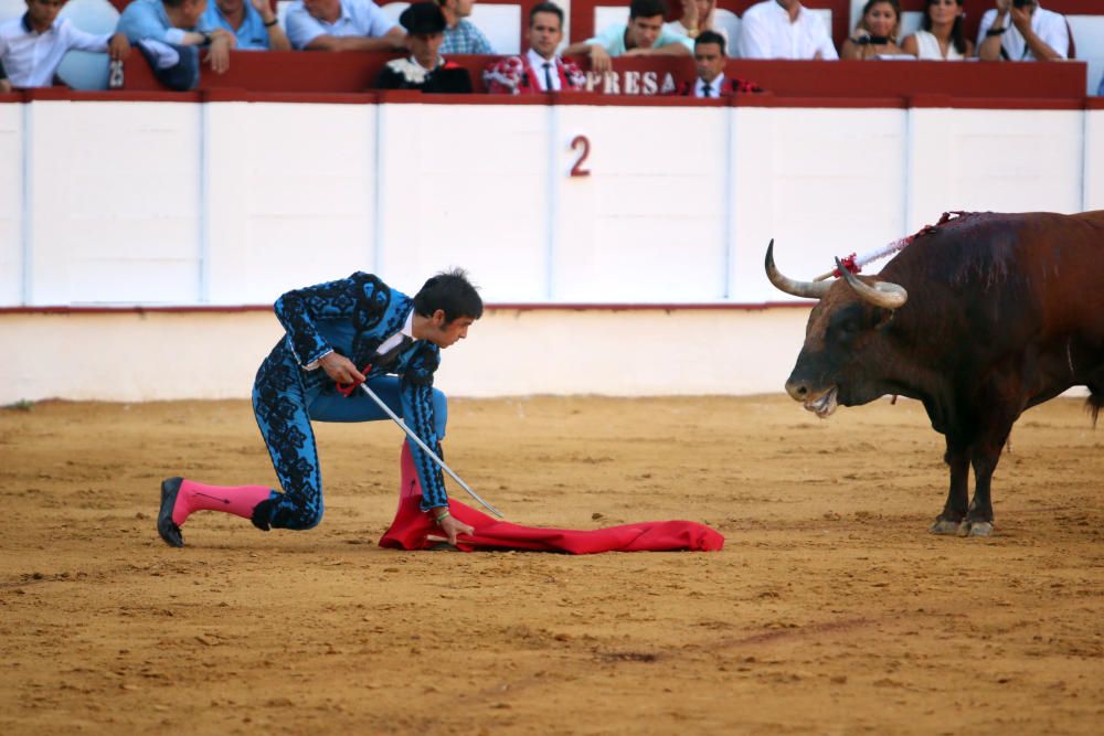 Las imágenes de la corrida picassiana en La Malagueta.