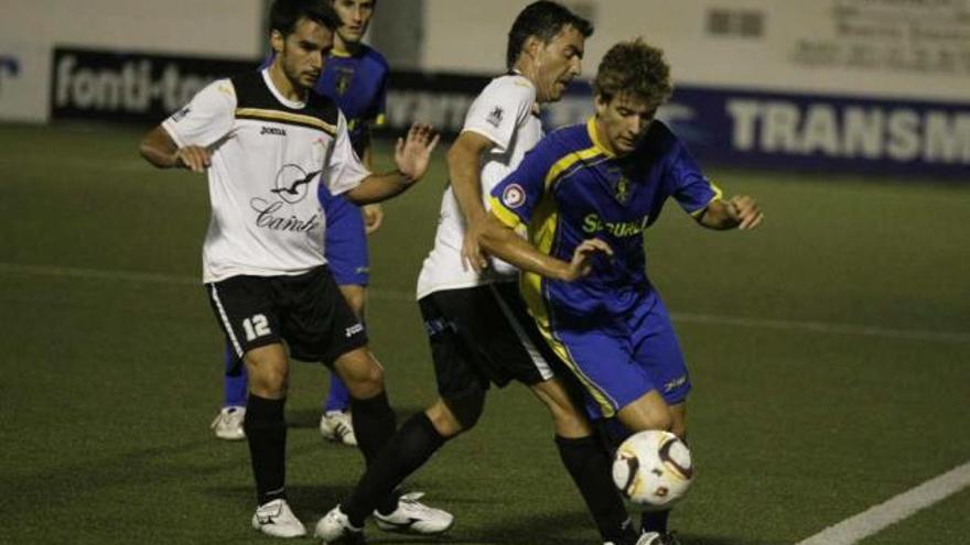 Imagen del partido del pasado domingo disputado en Ontinyent.