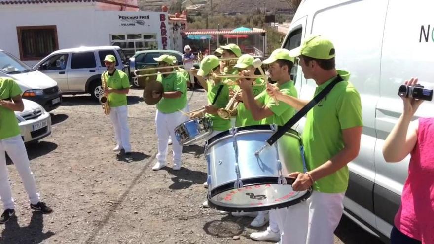 La Aldea festeja la inauguración de la carretera