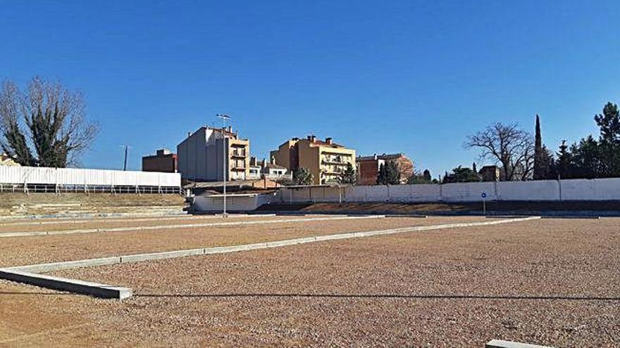 El nou aparcament de Figueres que obrirà les portes aquest dissabte.