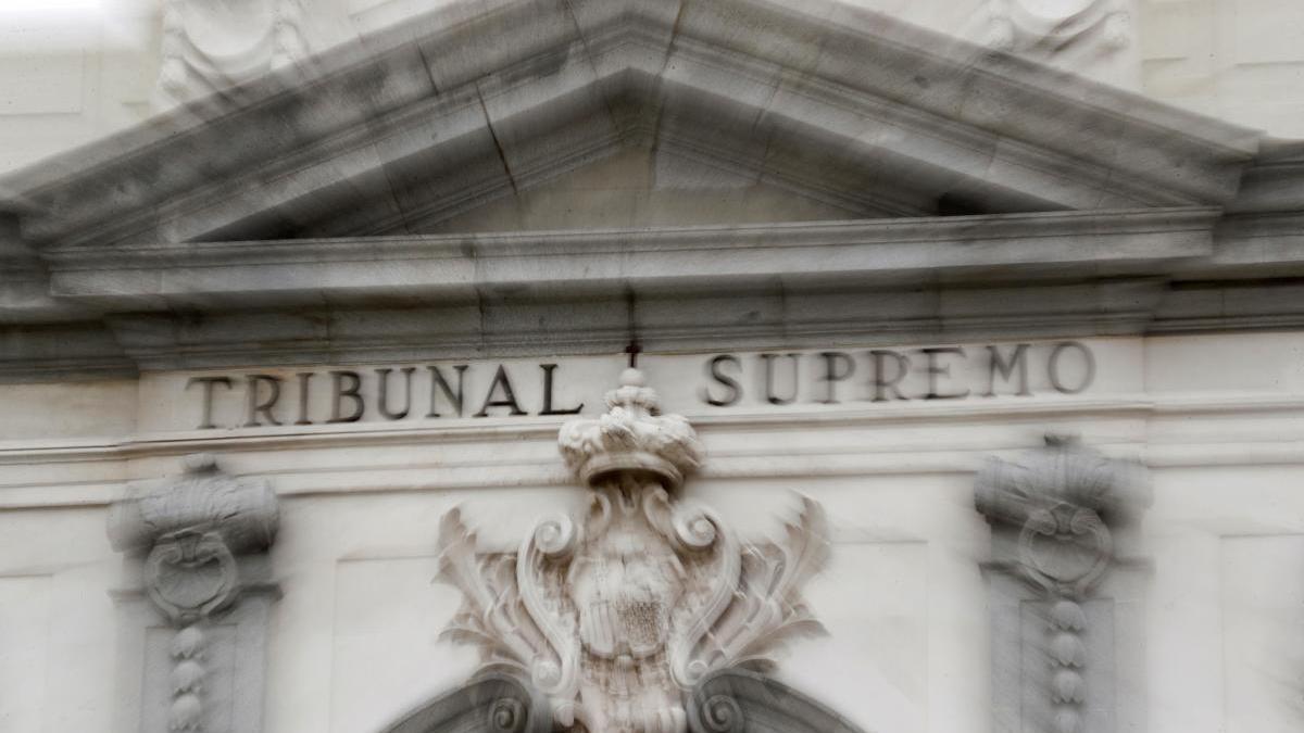 Imagen de la fachada del Tribunal Supremo, donde se ha condenado a los violadores. Juan Carlos Hidalgo