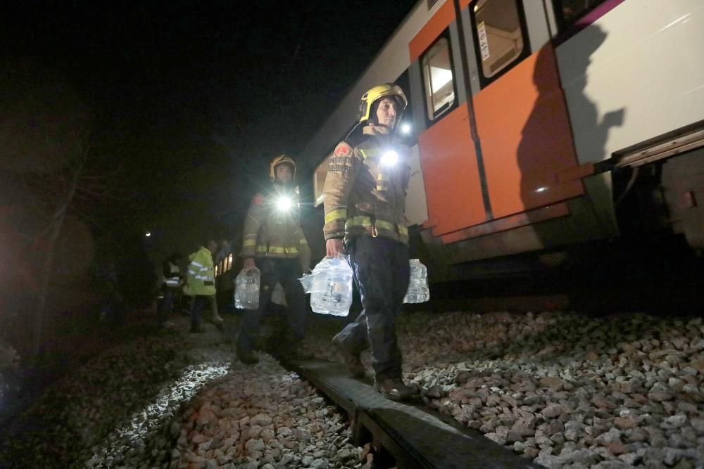 Accidente ferroviario de dos trenes de Cercanías