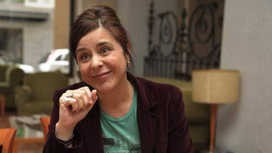 Maruchi León: &quot;Vivir del teatro 25 años, que es el tiempo que llevo ya, es realmente un milagro&quot;