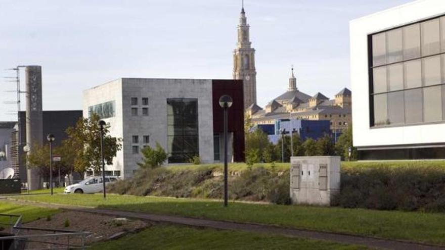 El Parque Científico y Tecnológico, en su enclave original de Cabueñes.