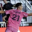 Tadeo Allende 
celebra un gol con el 
Inter de Miami. 
|  Efe