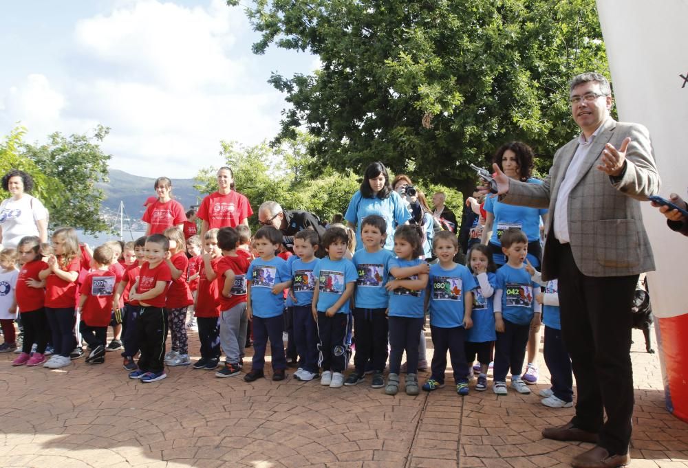 El maratón de Chapela reúne a 800 escolares