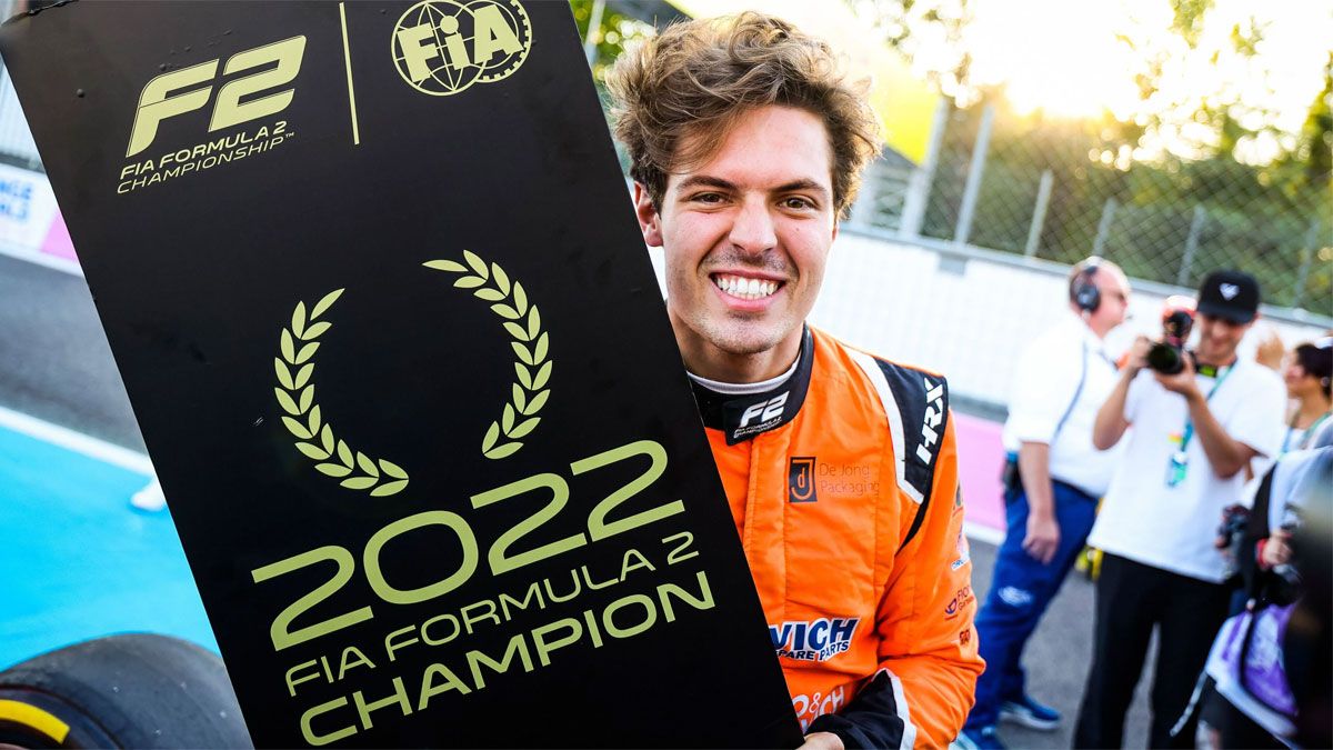 El brasileño Drugovich, actual campeón de la F2 y reserva de Aston Martin para 2023 en la F1