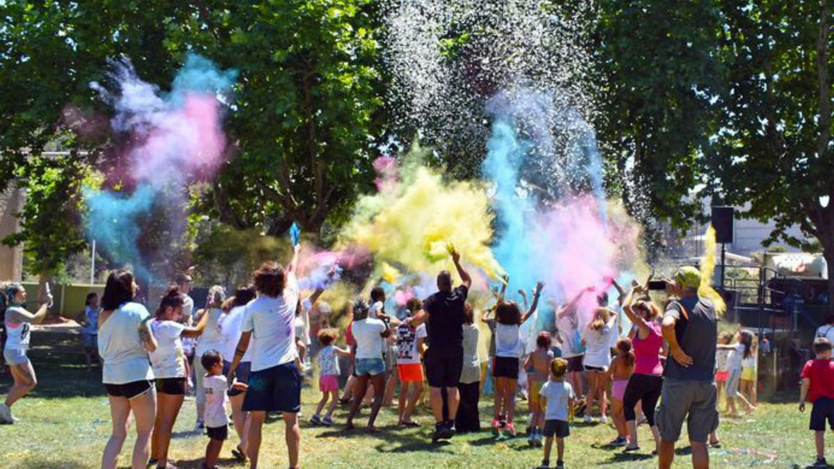 Festa Holi per a la mainada | AJ. SÚRIA