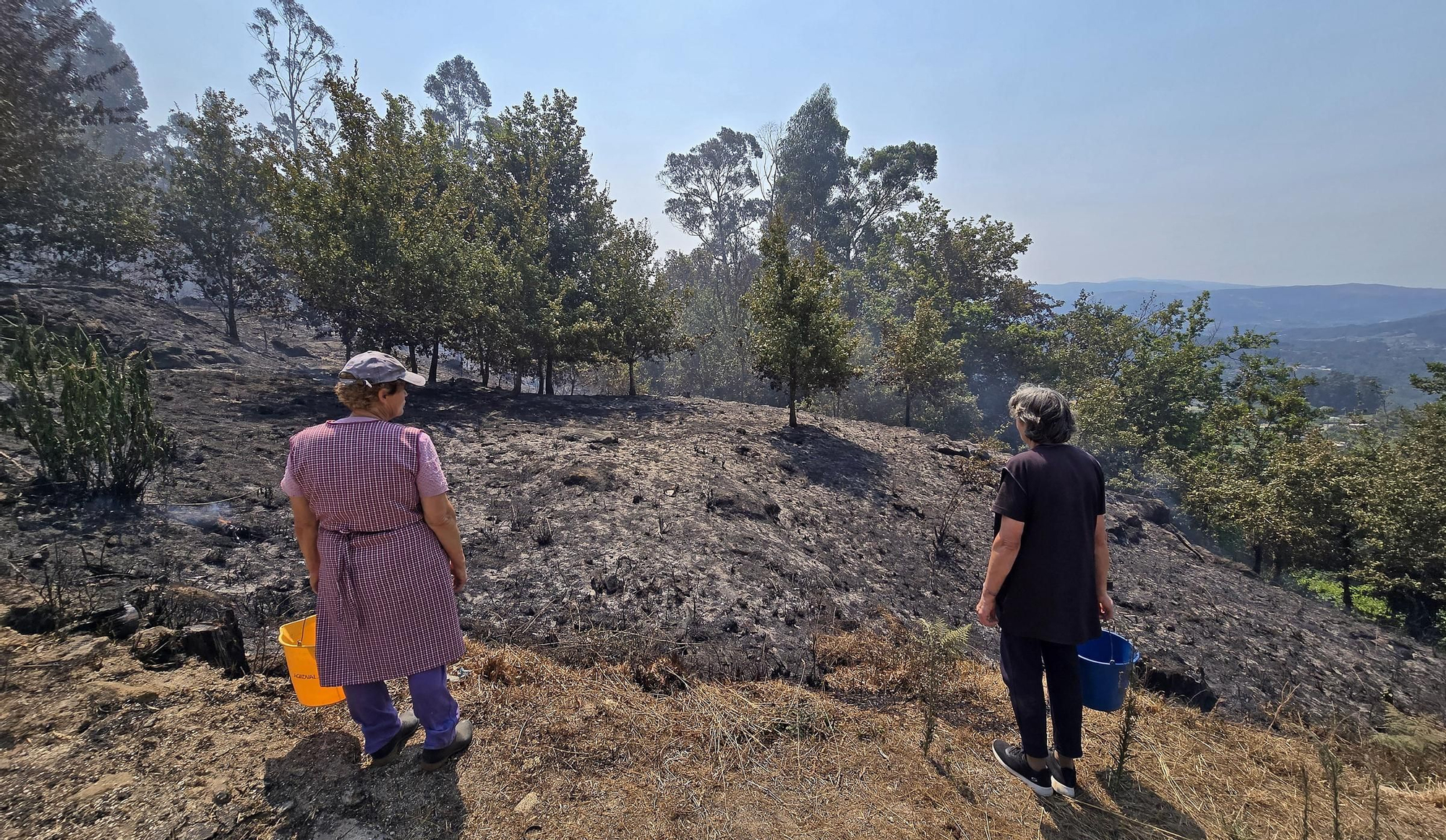 Los incendios sacuden Galicia