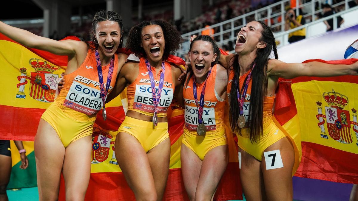 Esperança Cladera, Jaël Bestué, Paula Sevilla y Maribel Pérez