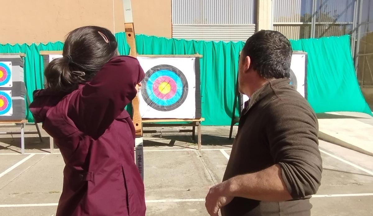 Tiro con arco en Ontinyent.