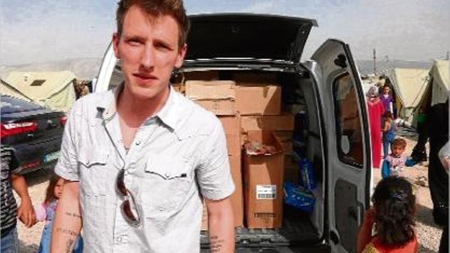 El cooperant nord-americà Peter Kassig a Síria.