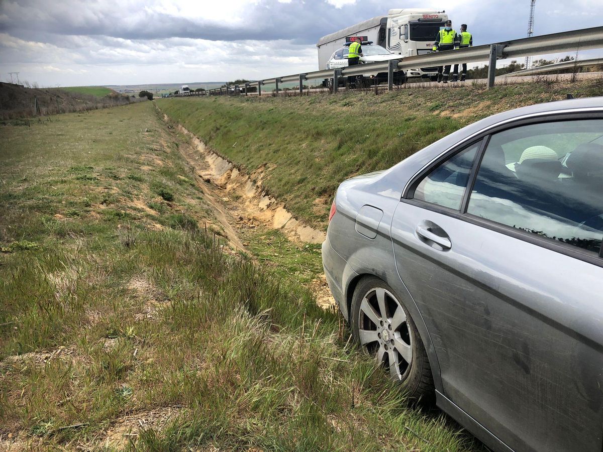 Imágenes del accidente.