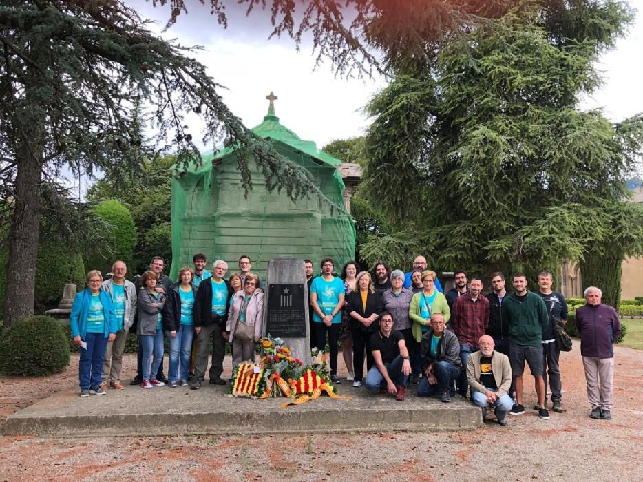 Berguedans a la manifestació de la Diada