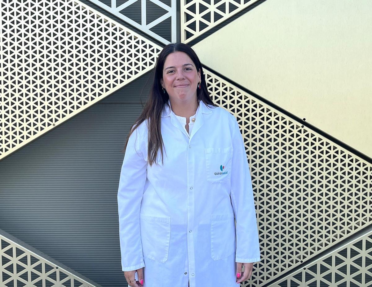 Clara Anaya, psicóloga del Hospital Quirónsalud Córdoba.
