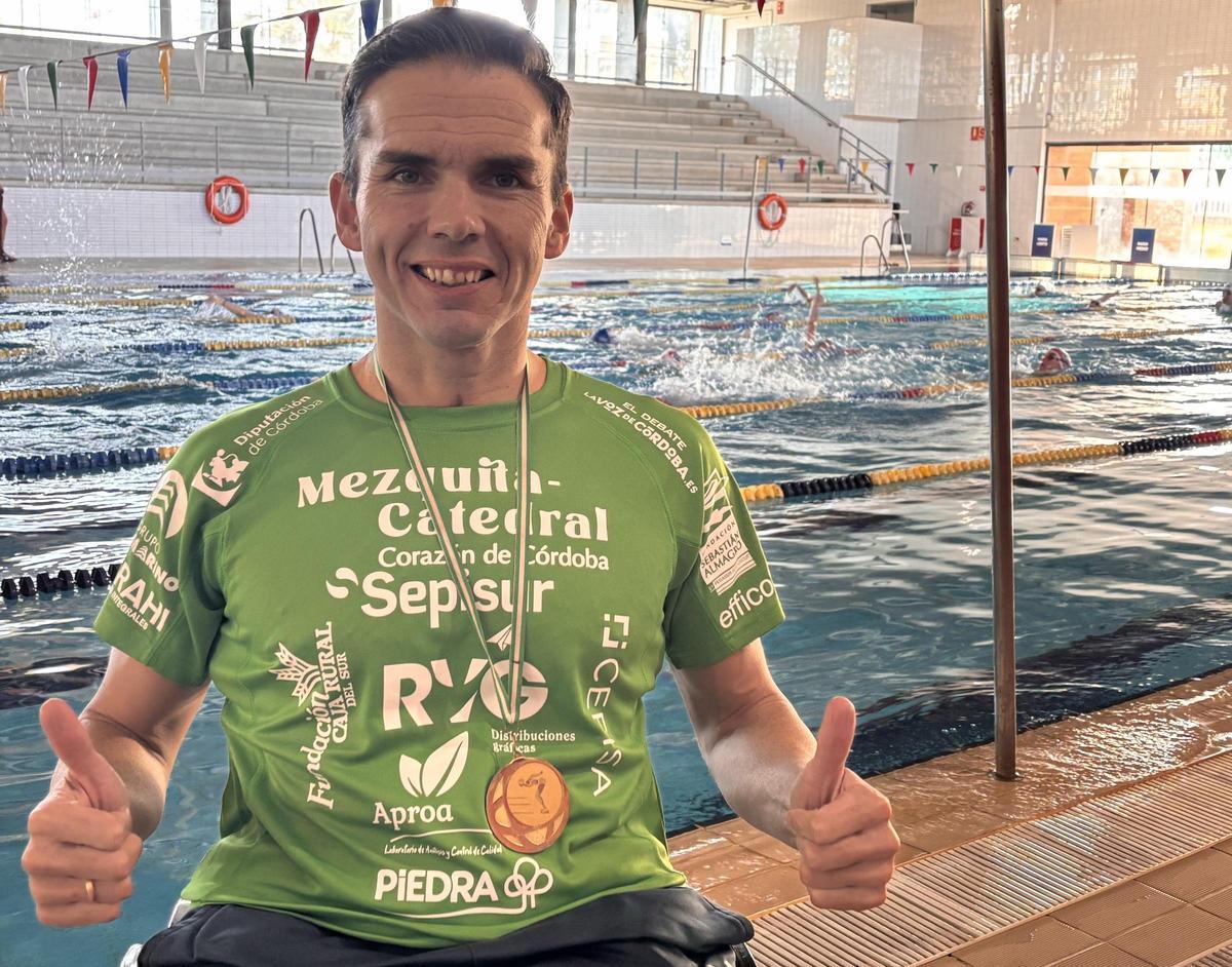 Salinas, en el campeonato andaluz.