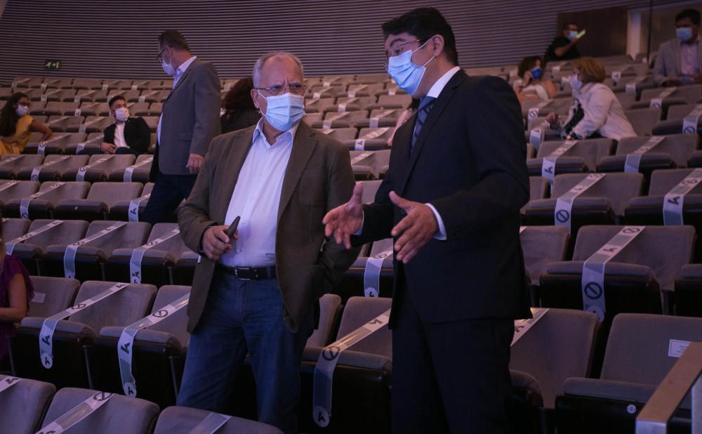 El acto tuvo lugar en el Auditorio Adán Martín.