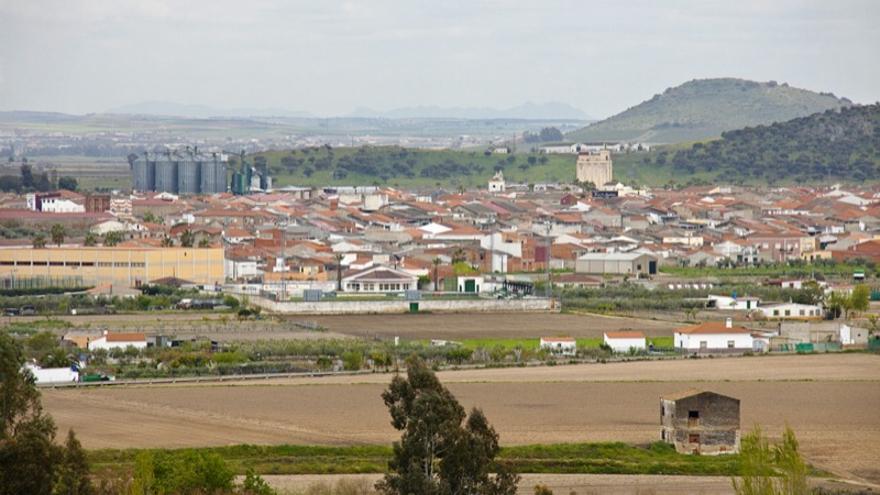 Vista general de Santa Amalia.