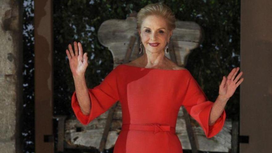 Carolina Herrera: &quot;A partir de los 40, ni melena, ni bikini ni minifaldas&quot;