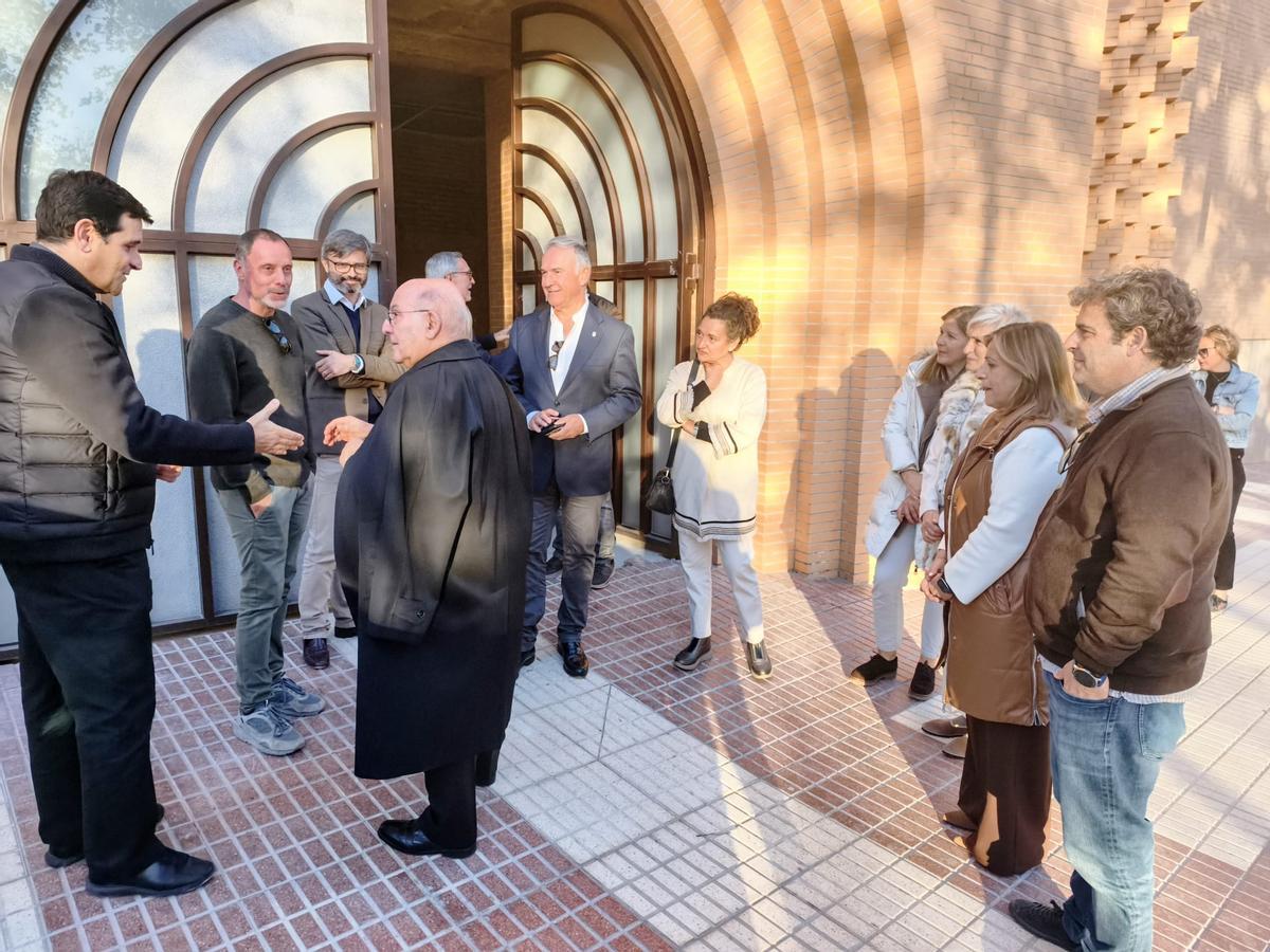 GALERÍA I El avance de las obras de la 'Sagrada Familia' de Benicàssim en imágenes