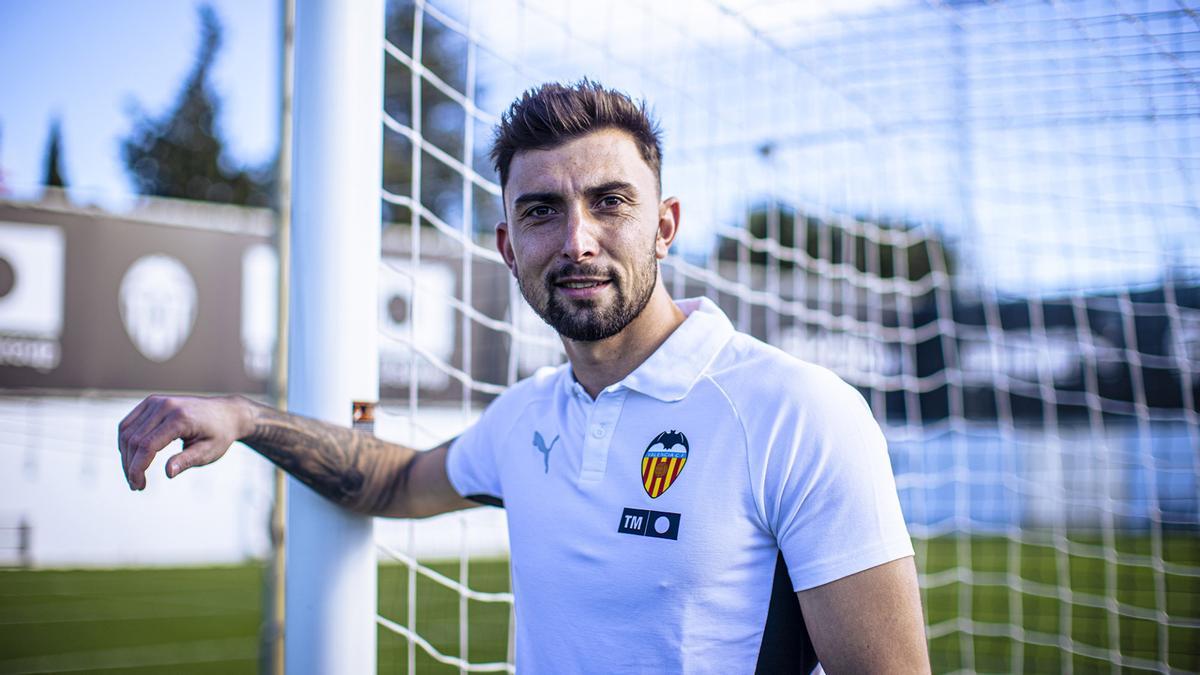 Cristian Rivero, portero del Valencia CF