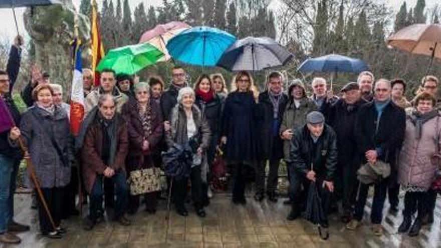 Figueres commemora              el 78è aniversari del pas dels exiliats per la ciutat