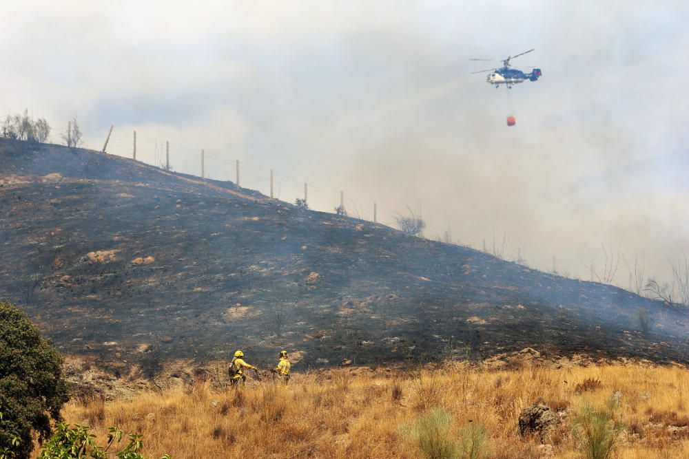 Se declara un incendio en Los Asperones