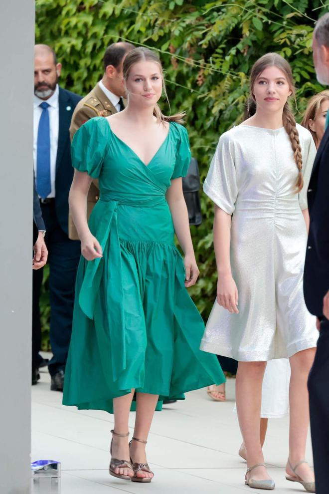 La princesa Leonor y la infanta Sofía en los Premios Princesa de Girona 2023