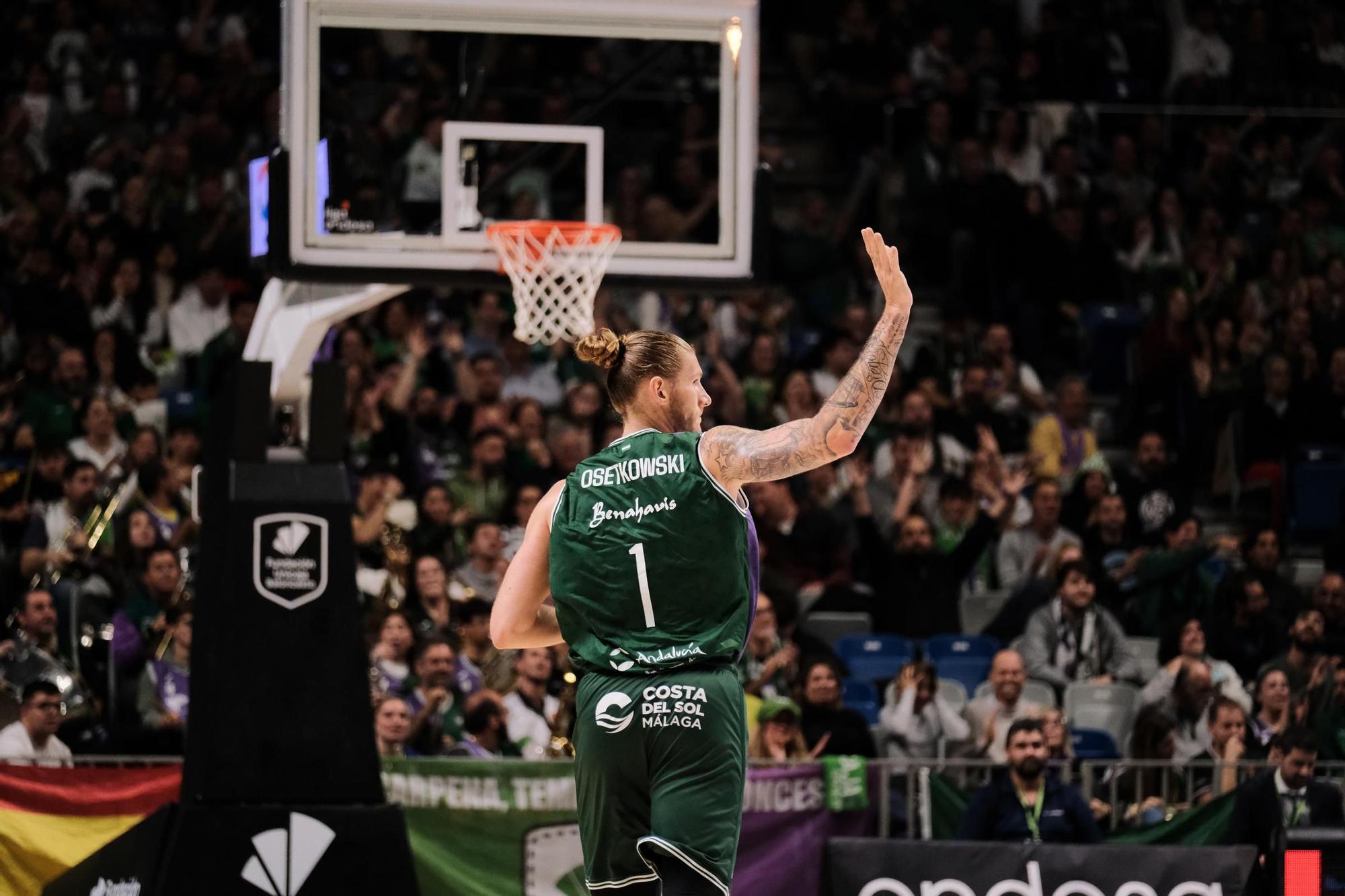 El Unicaja - Basquet Girona de la Liga Endesa, en fotos