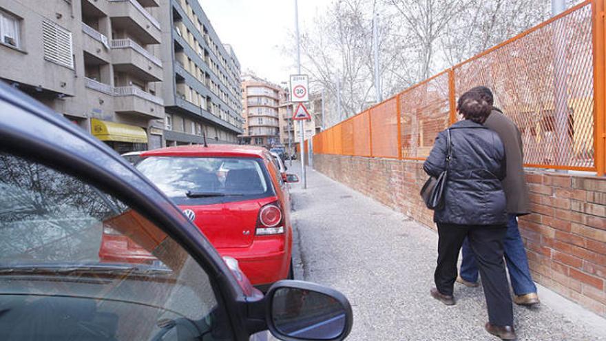 L&#039;home va ser agredit dissabte en un carrer del barri de Sant Eugènia, als voltants del col·legi Groc.