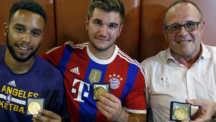 Anthony Sadler, Alek Skarlatos y Spencer Stone